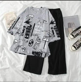 FUNCKY PLANET SUIT - GRAY - M065